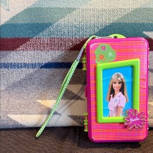 Vintage 2002 Shakespeare Barbie Picture Frame Small Tackle Box Hobby Organizer